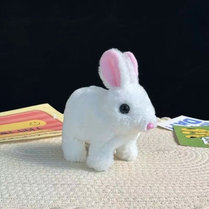 특가 단발 토끼 흰색