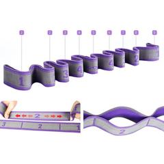 8/9 section dance tension rope for adults and children, special tension belt for Latin dance yoga, open shoulder exercise stretch belt