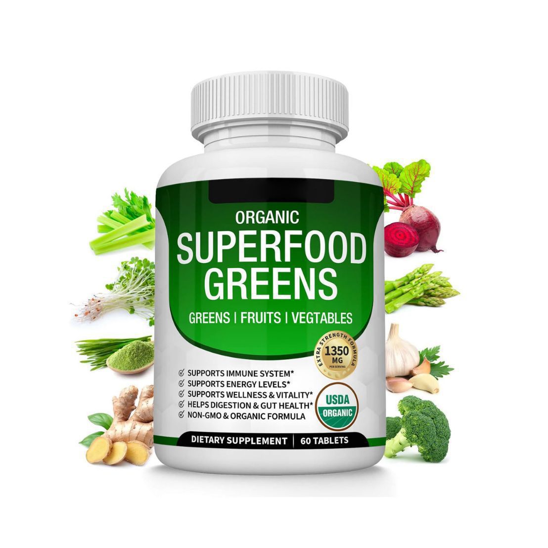 Cross-border hot products Fruit and vegetable capsule SUPERFOOD…