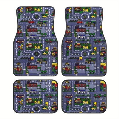 Avtomobil döşəmə paspasları — decorative floor mats, drop-shipping available - american-style-car-floor-mats-13-3344cmtwo-piece-set