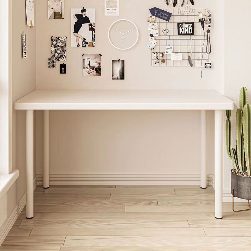 Rectangular Desk for Writing, Studying, and Computer Use; Simple Home Desk for Rental Apartments; Small Study Desk