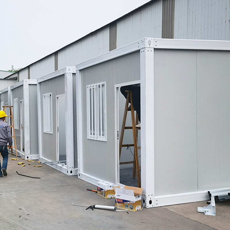 Casas prefabricadas en contenedores, casas móviles, estructuras de casas integradas, alojamiento para obras de construcción de oficinas, casas prefabricadas ensambladas, casas en contenedores