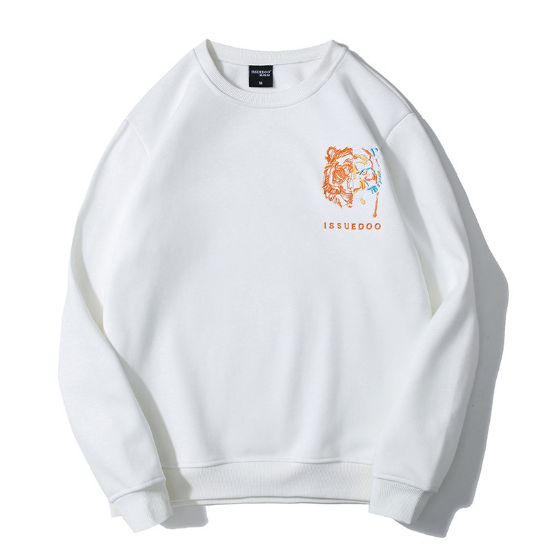 Specializing in the Production of Hoodless Sweatshirts for Live Streaming Suppliers, Men's Tops, Autumn and Winter Solid Color Long-Sleeved Sweatshirts Specializing in the Production of Hoodless Sweatshirts for Live Streaming Suppliers, Men's Tops, Autumn and Winter Solid Color Long-Sleeved Sweatshirts