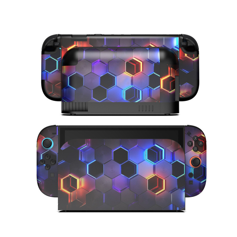 Switch2代主机装饰贴纸NS2牛角握把彩贴保护Switch2贴膜TNS-5192|undefined