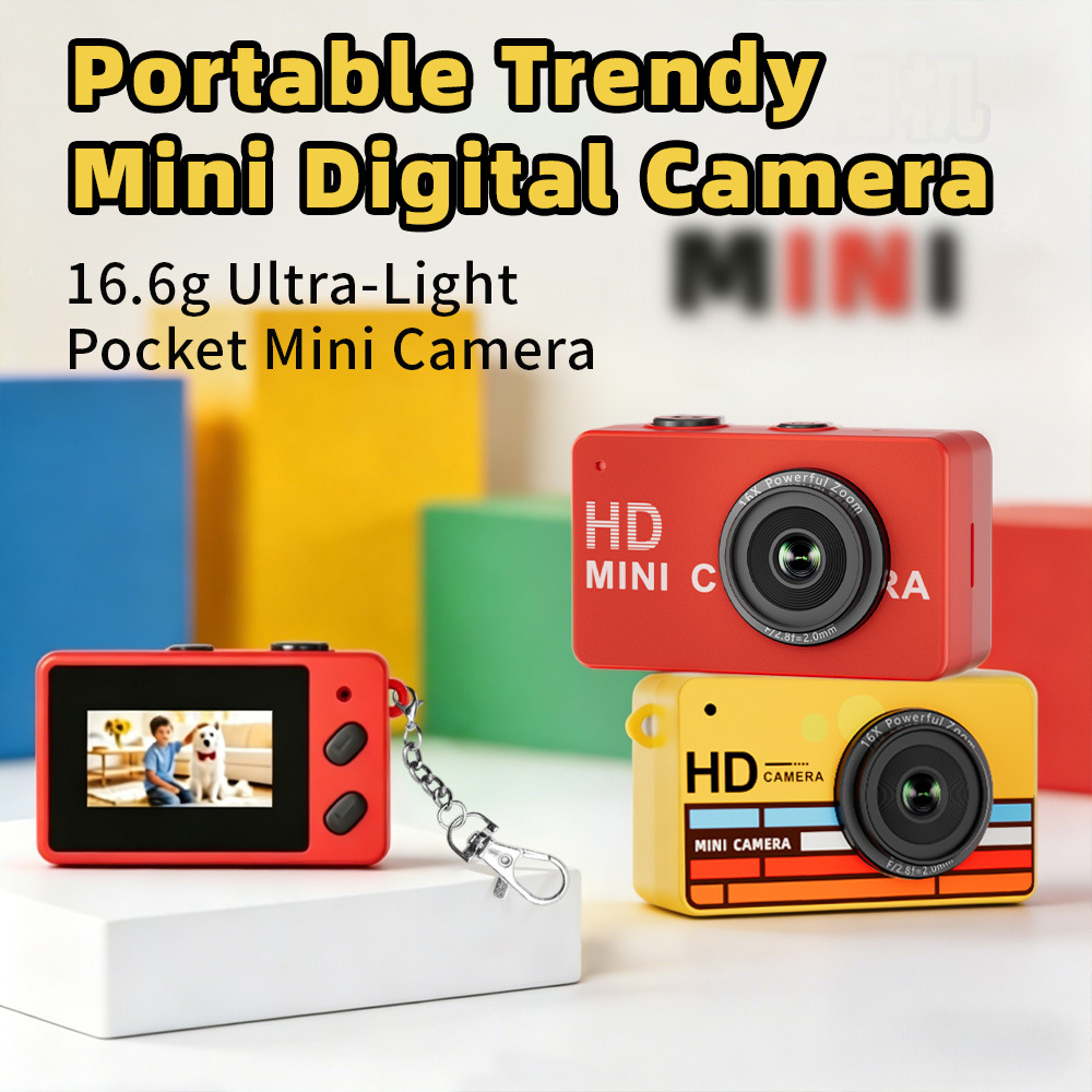 Mini cámara de 0.96 pulgadas S4 mini cámara digital retro fotografía y video accesorios personalizados image 1