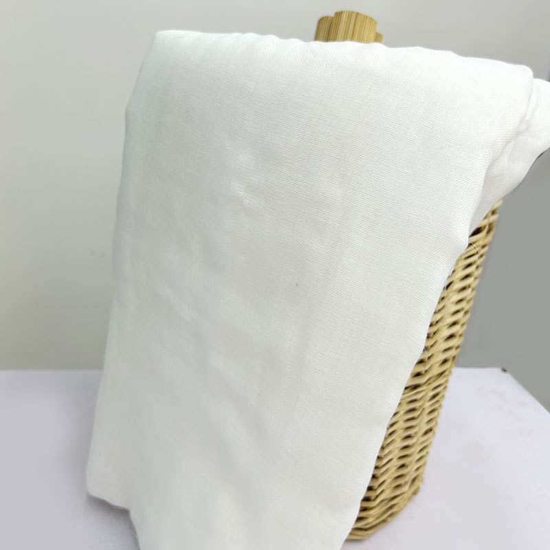 Quilt de lona de lona de lona de lana de algodón tela de malla de lana de lana de poliéster blanqueado de lona de algodón para textiles caseros forro de almohada