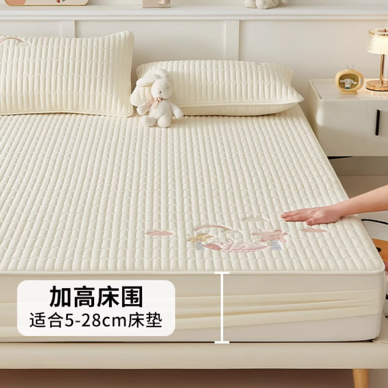 Nuevo estilo tipo A sábana de algodón puro pieza individual 100 algodón colchón protector funda de cama todo incluido funda de cama para niños 2025 nuevo estilo