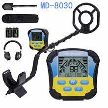 亚马逊新款MD8030地下金属探测器5个模式10英防水探测盘精准定位