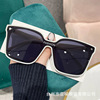 Lens, fashionable trend sunglasses, 2023 collection, European style, internet celebrity