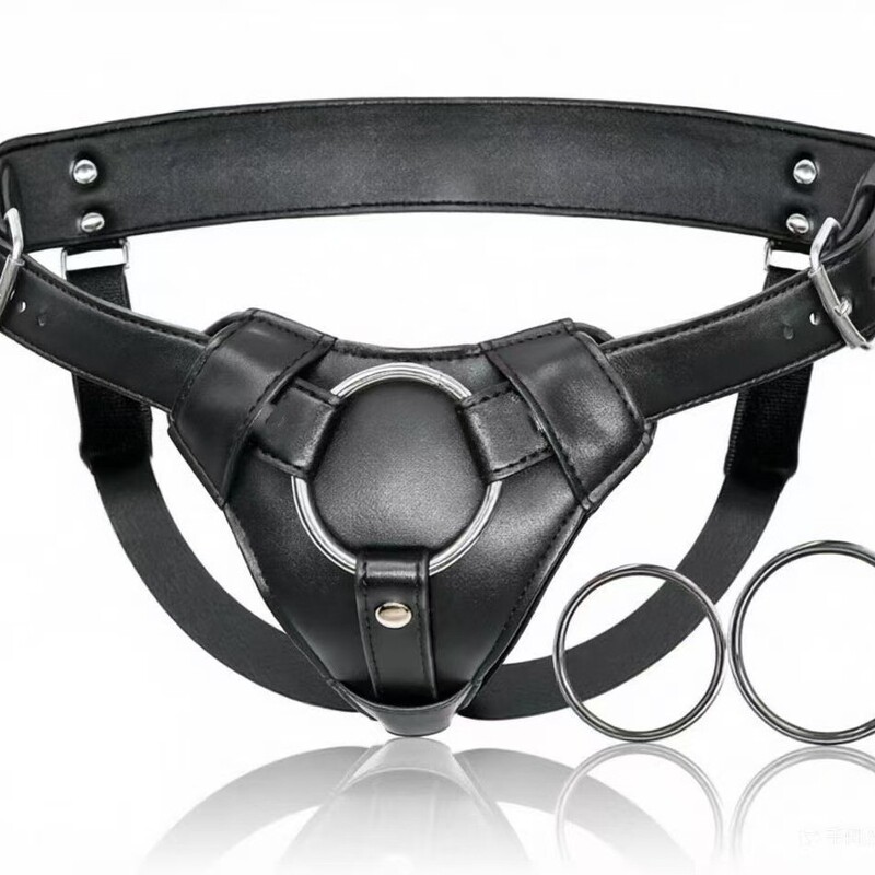 Factory Direct Sales Sm Leather Toys, Pull-On Pants, Hollow Dildo, Adjustable Adult Sex Toys