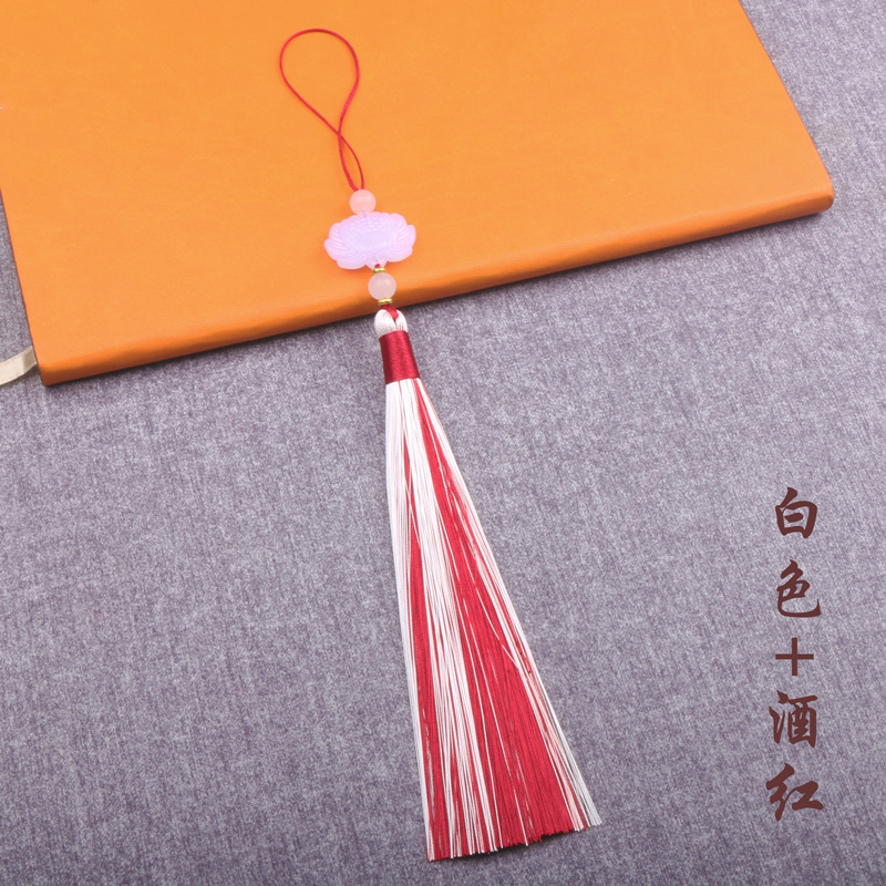White+burgundy*16.5cm