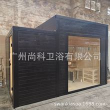 家用桑拿房干湿蒸淋浴湿蒸桑拿一体汗蒸房光波房湿蒸房整体蒸汽房
