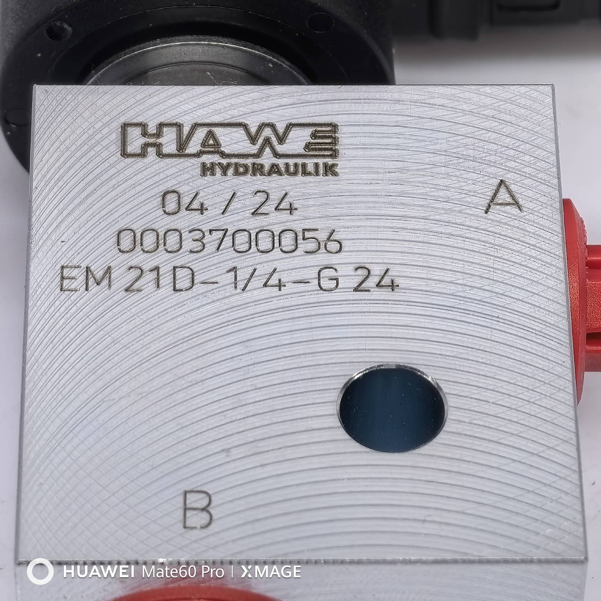 EM21D-1/4-G24 # HAWE//哈威，EM、EMP 型截止式换向阀