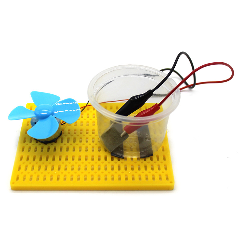 Experimento de generación de energía salina