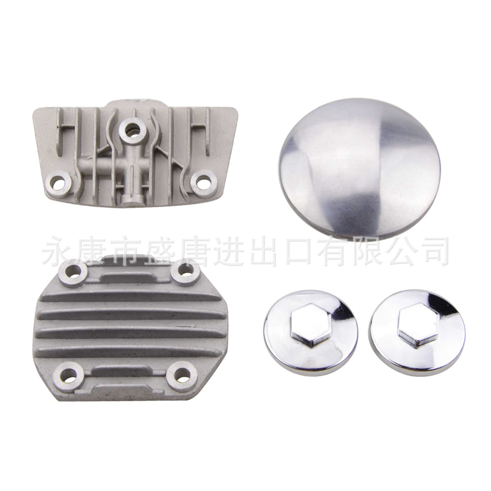 Goofit Cylinder Head Cover Kit Suitable for 70-110Cc Horizontal Engine Atv Cylinder Head Polished Five Small