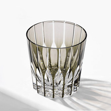 供应创意日式江户切子威士忌钻石水晶玻璃白酒杯品茗茶碗套装批发