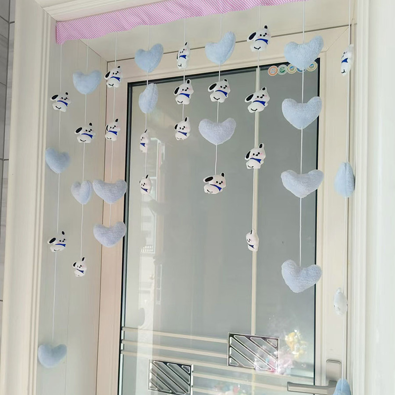 Cute Cartoon Sweetheart Dog Door Curtain Parchal Dog Blue Star Girl Heart Atmosphere Cute Xuan Bedroom Door Decorative Curtain Cute Cartoon Sweetheart Dog Door Curtain Parchal Dog Blue Star Girl Heart Atmosphere Cute Xuan Bedroom Door Decorative Curtain