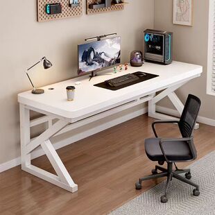 Computer Desk Office Desk Desktop Simple Modern Desk Home Desk Office E-Sports Work E-Sports Table Iron Table Legs