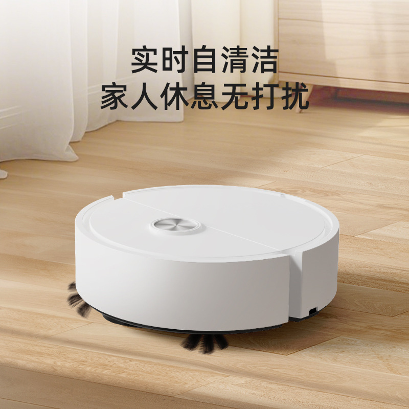 跨境扫地机器人USB充电家用智能扫拖自动清洁机礼品批发吸尘器|undefined