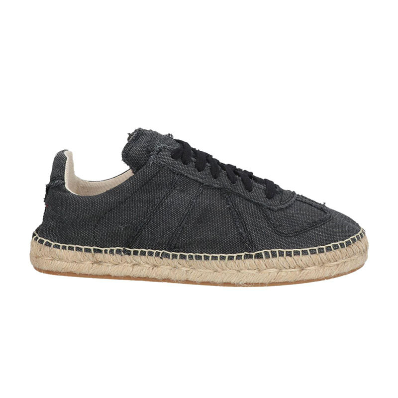 Hemp rope black gray