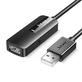 USB2.0延长线带信号放大器芯片IC公对母AM TO FMUSB3.0延长加长线