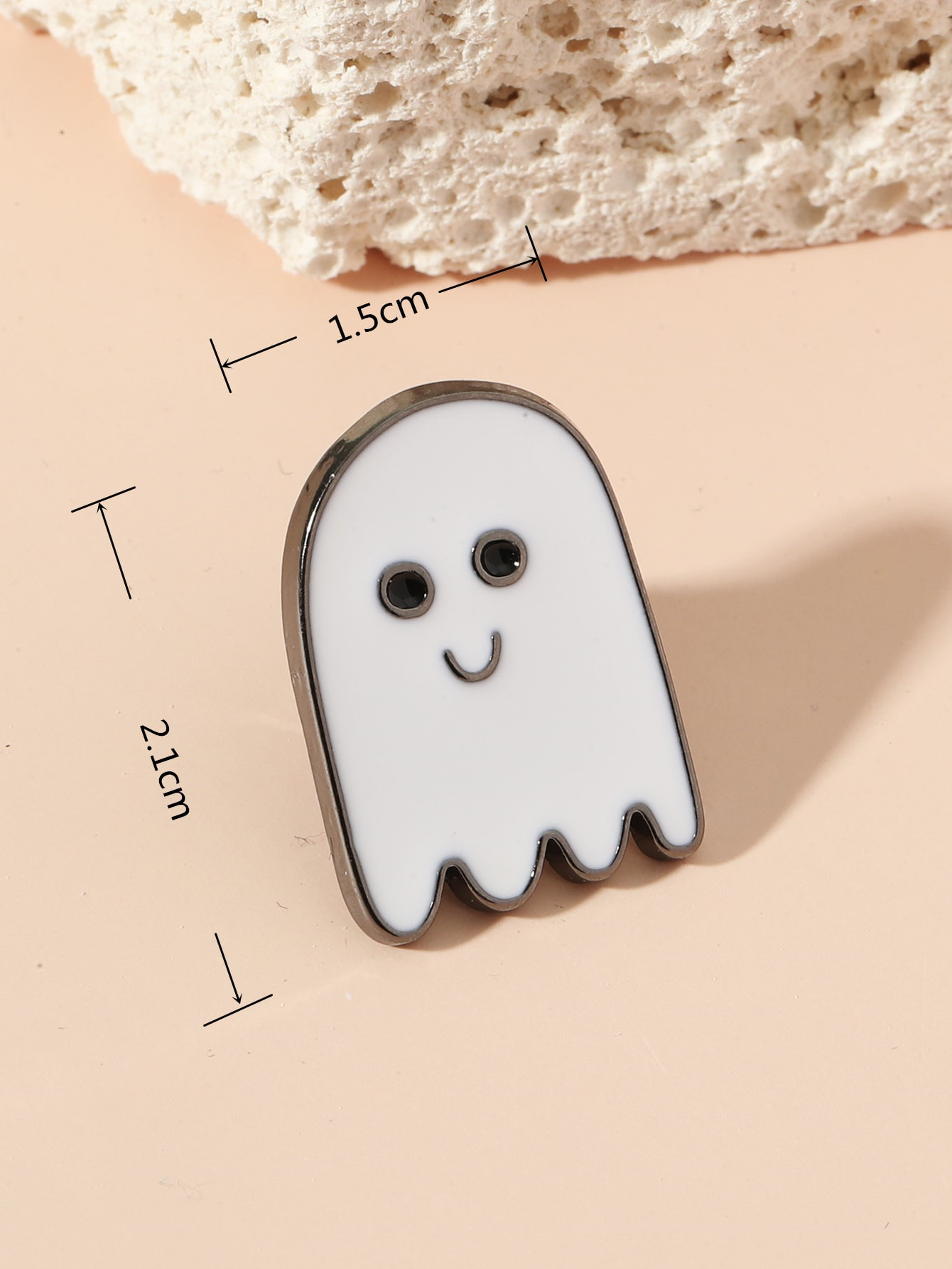 Fashion Ghost Alloy Stoving Varnish Unisex Brooches display picture 3