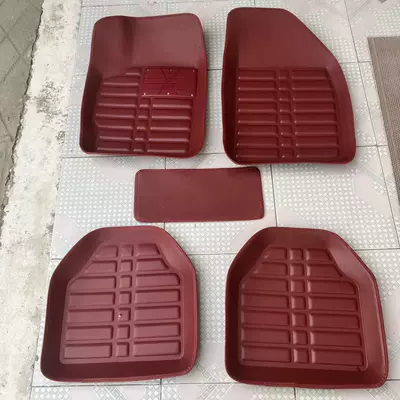 Universal Foot Pad Temu Universal Car Floor Mats - burgundy-indentation