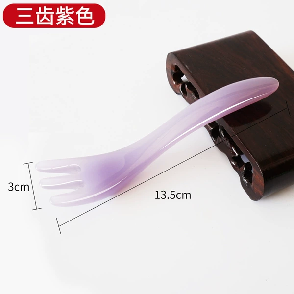 Three-toothed purple