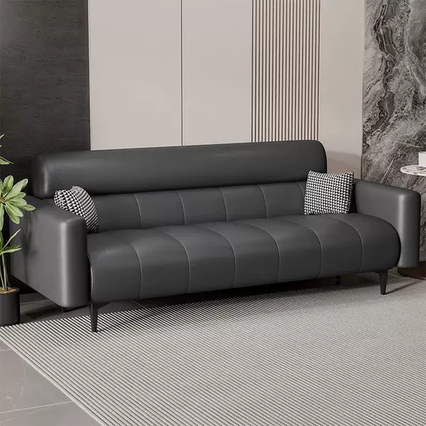 Sofa Bed Dual-Purpose Business Simple Style Rest Area Reception Area Negotiation Sofa Double or Triple Folding Sofa Bed