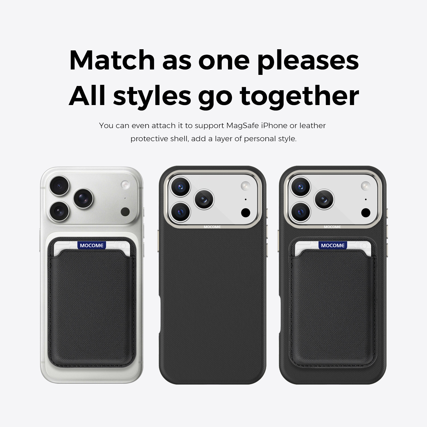 Ốp lưng từ tính iPhone 11-16 Pro Max chất liệu vải công nghệ MagSafe chống sốc — Cam【Ví thẻ】, Xanh dương【Ví thẻ】, Đen【Ví thẻ】, Xanh lá【Ví thẻ】 chi tiết 32