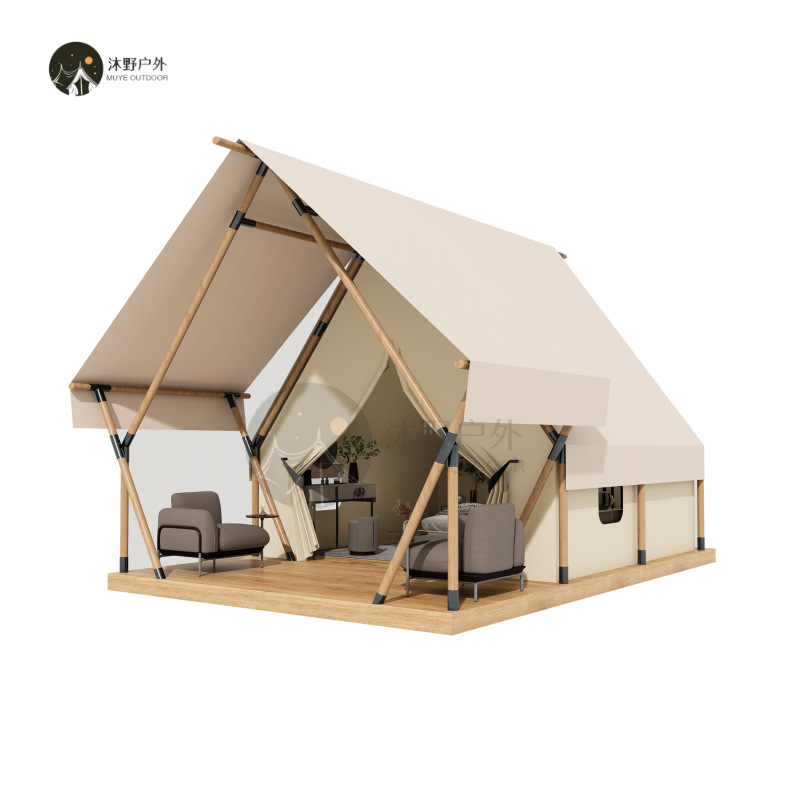 Muye campamento al aire libre Luz de lujo cama y desayuno tienda del hotel estructura de madera restaurante comedor bar alojamiento tienda de campaña Hotel