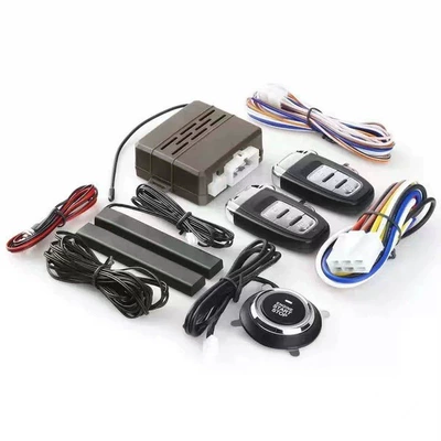 Car anti-theft device Entry + One-Button Start +
