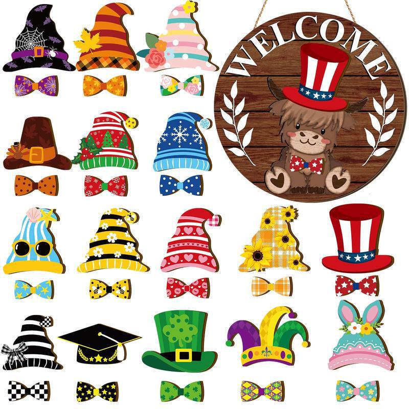 Christmas Halloween 35pcs Interchangeable Welcome Sign|undefined