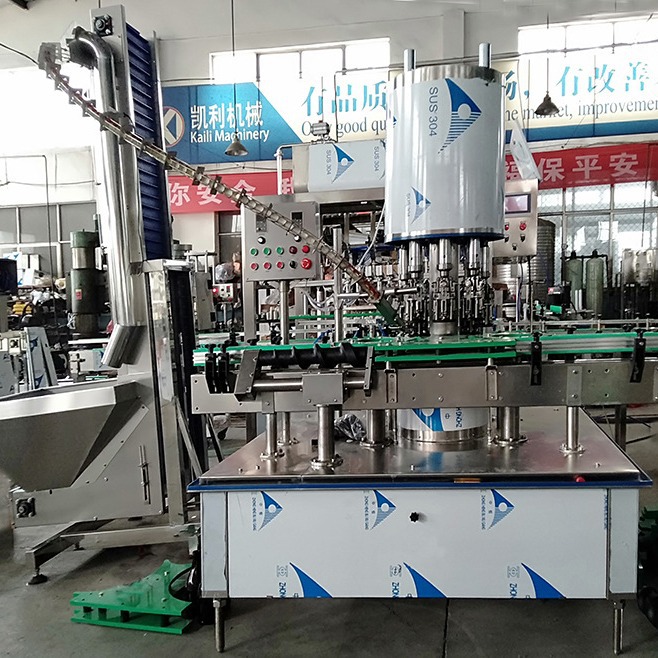 全自动8头高速铝盖旋盖机 亚麻籽油旋盖机 橄榄油自动旋盖机 铝盖