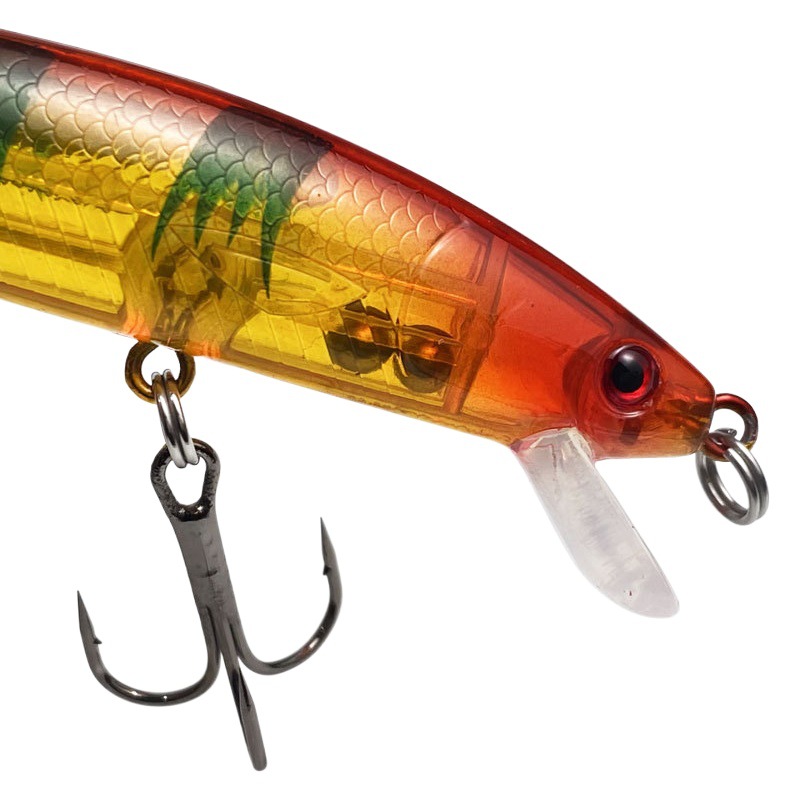 Luya hard bait 10cm/9G Mino bait with ringing beads floating plastic bait Luya bait fake bait
