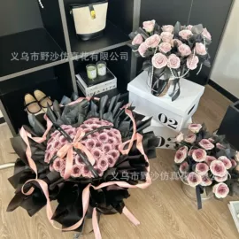 鲜花花艺制品;香皂花;仿真花