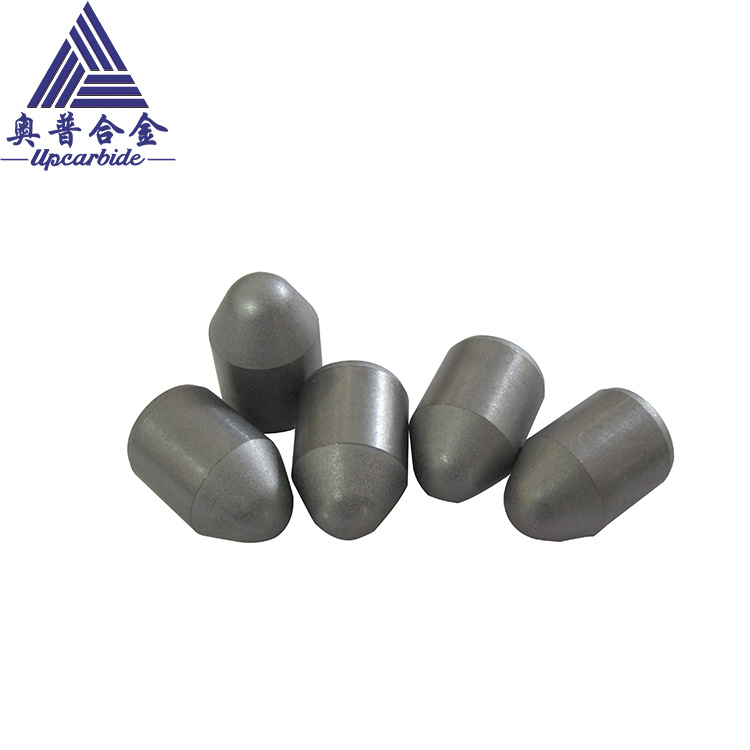 株洲YG15C硬质合金球齿 D22*30mm 钨钢矿用钻头 锥度锥形齿