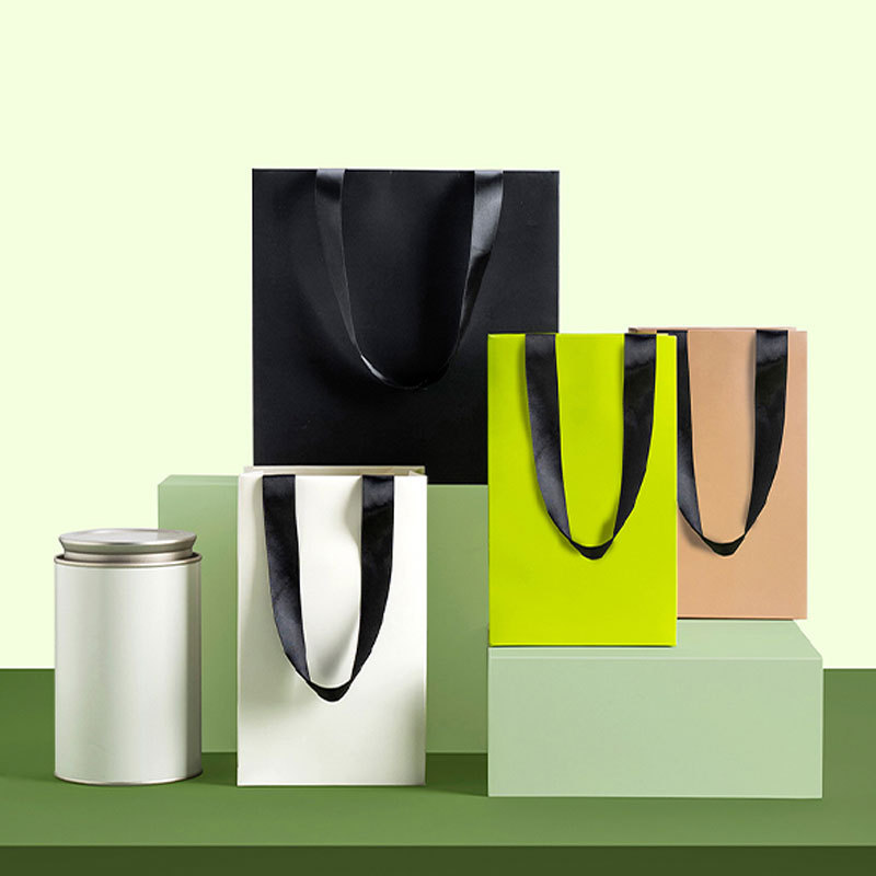 通用包装茶叶罐礼品袋小罐礼袋高档纸袋茶叶伴手礼手提袋加印logo