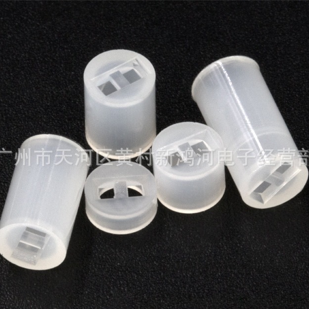 供应 4X2MM LED灯柱 尼龙间隔柱 LED绝缘隔离柱 LED导光柱塑料支