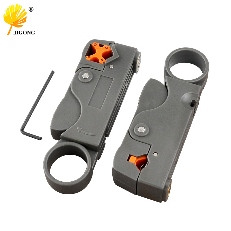 剥线钳/剥线刀/剥线器 双刀式同轴电缆剥线器 网络工具网线钳批发