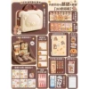 Base stationery, set, 3D
