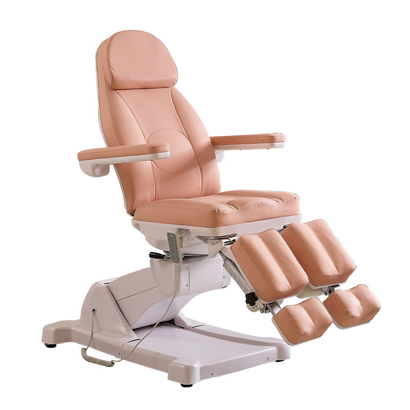Cama de belleza elevadora eléctrica multifuncional para salón de belleza micro plástico tatuaje tienda de tatuaje silla de bordado especial de belleza cuerpo rotatoria