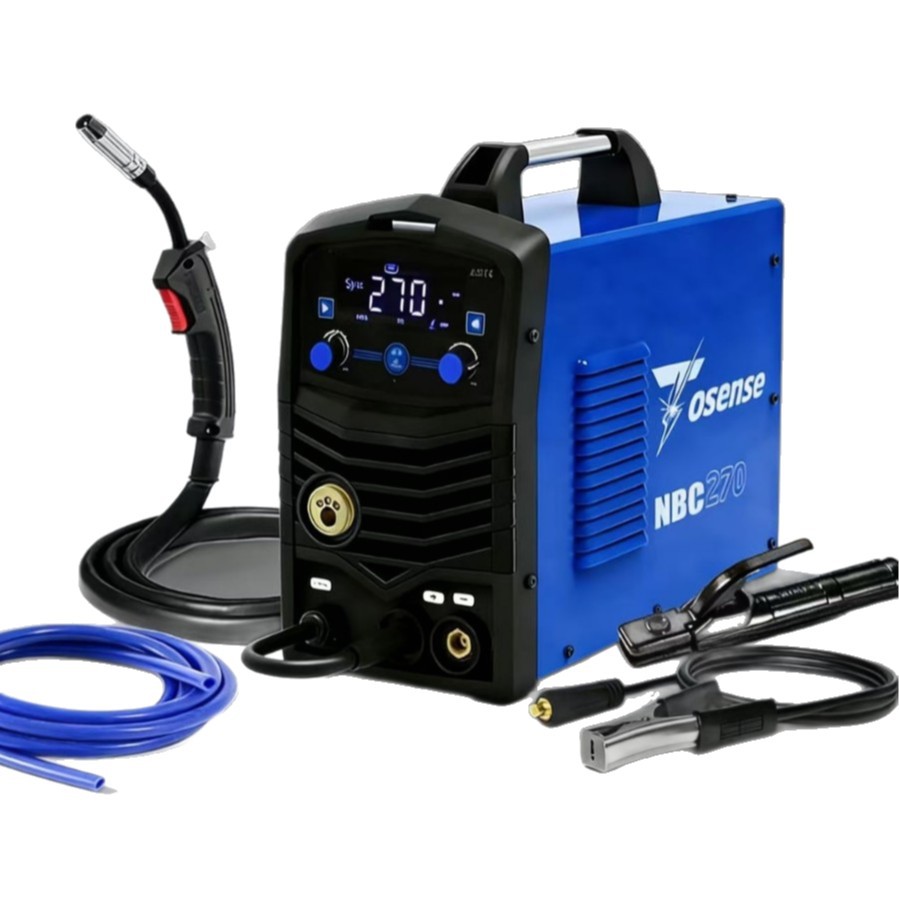 Máquina de soldadura de aislamiento de gas de cinco kg NBC270 aire libre máquina de soldadura de aislamiento de gas de 220V pequeña máquina doméstica todo en uno