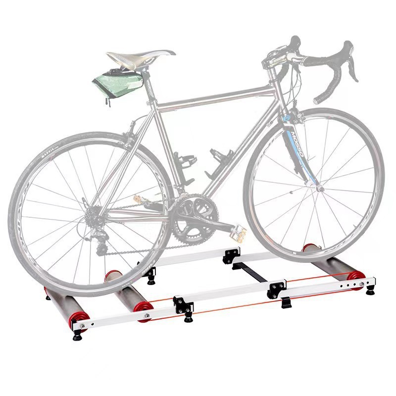 Road Bike bicycle mountain bike riding table folding roller training table Sports indoor fitness riding rack