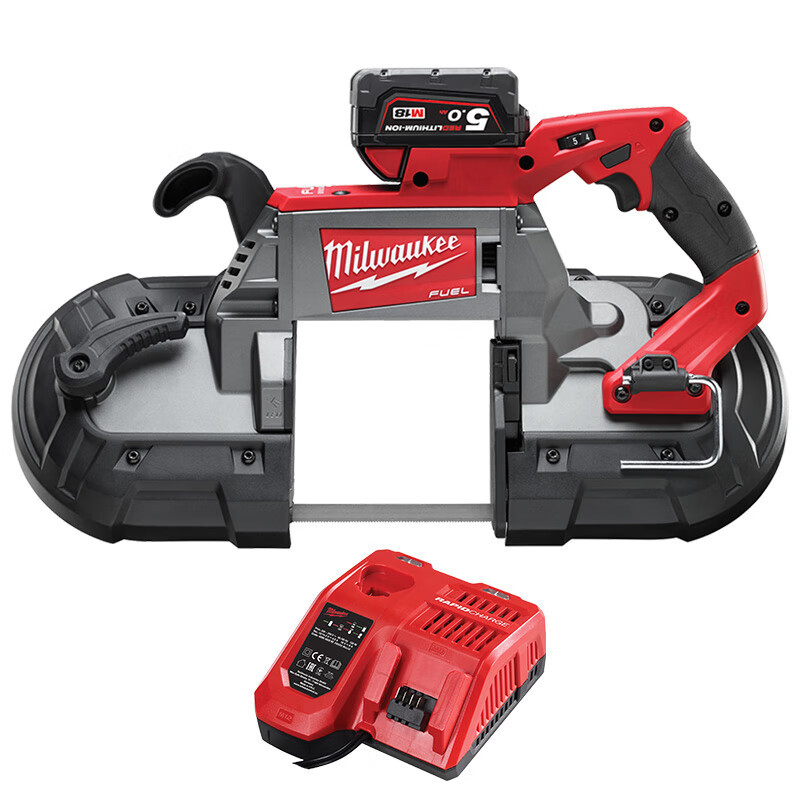 Miwachi Miwachi M18 CBS125-501CS M18 FUEL sin escobillas recargable sierra de cinta de corte profundo (