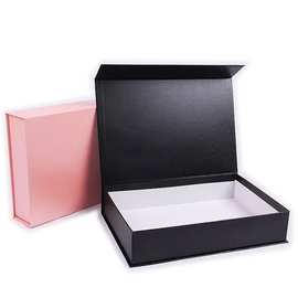 长方形翻盖礼盒领带包装盒定做创意书形盒服装礼品盒空纸盒定制