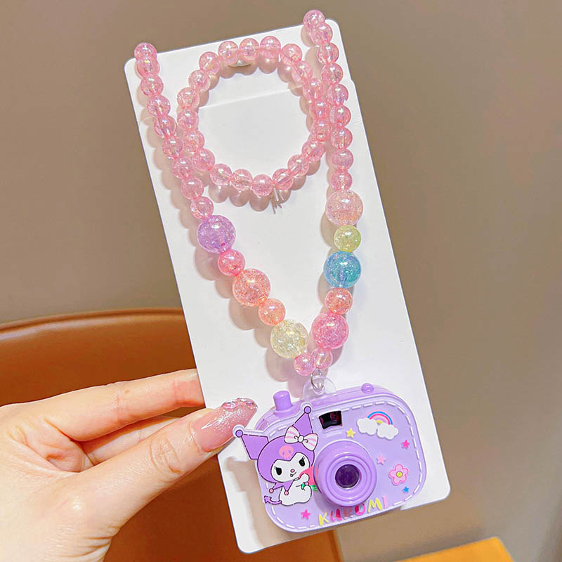 둥근구슬 쿠쿠 프로젝션 목걸이와 팔찌 [2종세트]