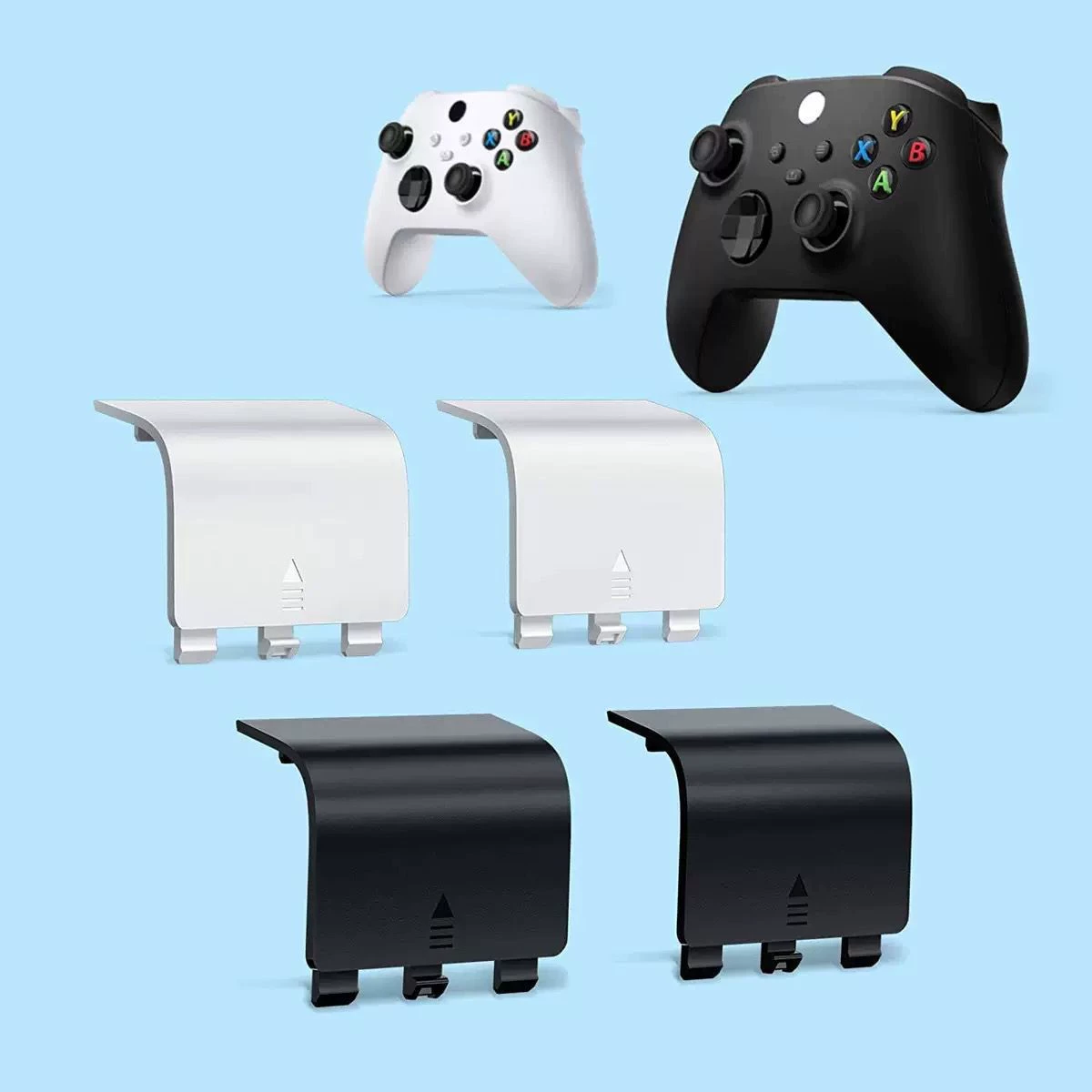 Защитная крышка батареи задняя крышка для контроллера Xbox Series X/SXSS, замена батарейной крышки XboxOne, ремонт задней крышки