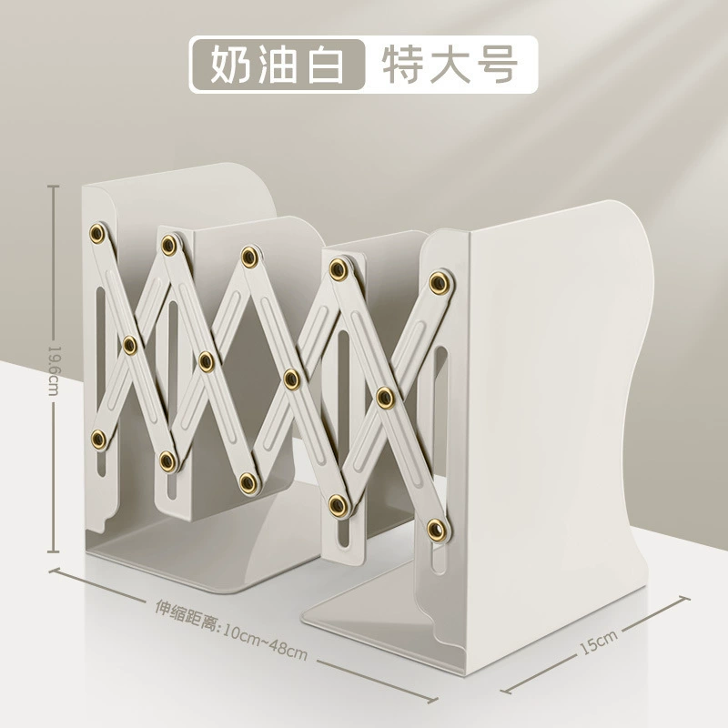 Extracting book stands with a pen holder bookshelf integrated desktop storage frame student baffle folding fixed book standing shelf