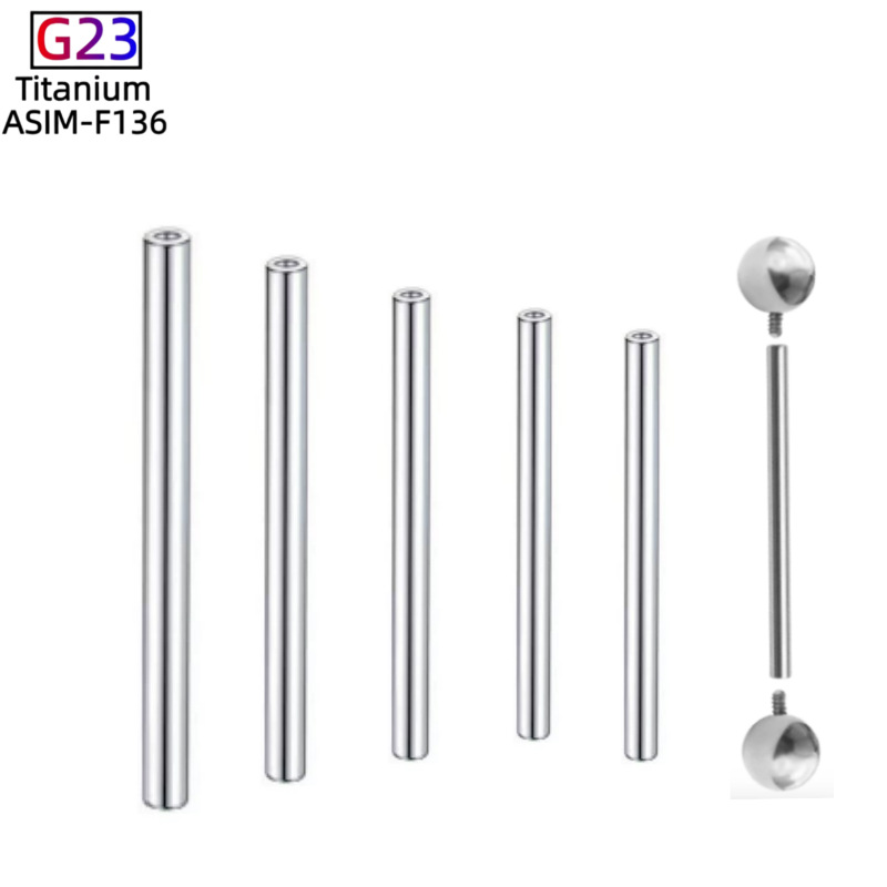 Silver pointed spike labret stud material detail